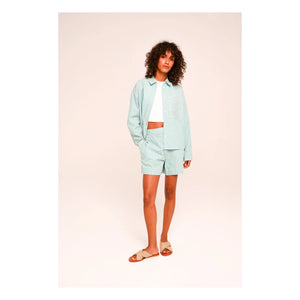 Sacrécoeur - Andrea Inti Poplin Shirt | Green