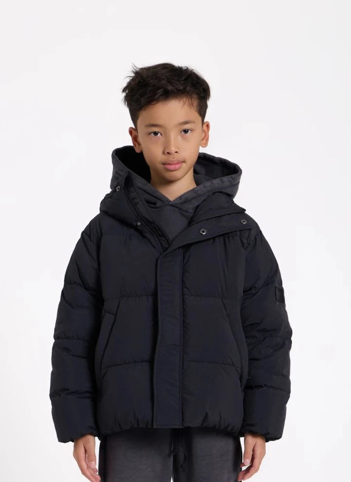 Finger in the nose - Snowfall Down Coat | Black