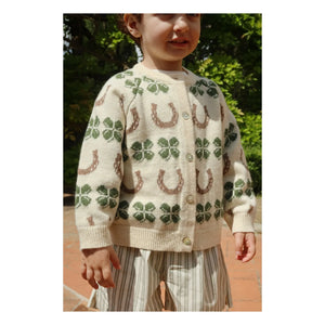 Konges Sløjd - Belou Chance Wool Cardigan | Beige