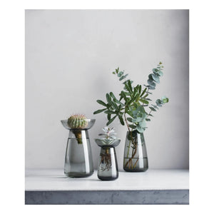 Kinto - Aquaculture Glass Vase | Gray