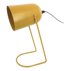 Present Time - Enchant Iron Table Lamp | Mustard