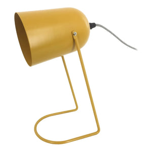 Present Time - Enchant Iron Table Lamp | Mustard