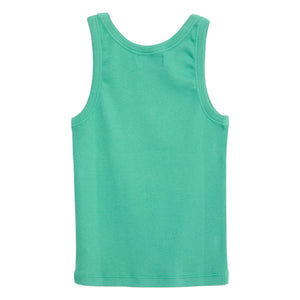 True Artist - Ribbed Tank Top No.20 | Green