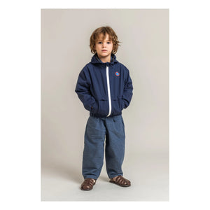 Flotte - Bastille Waterproof Windbreaker Recycled Fiber | Navy Blue