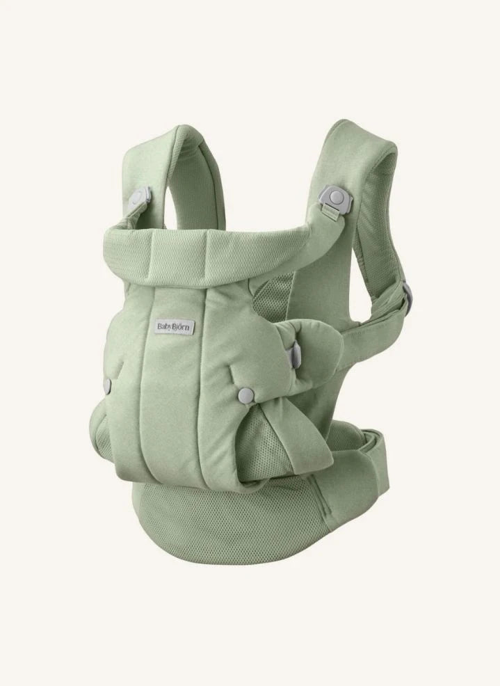 BabyBjörn - Baby Carrier - Soft Brushed Fabric, Light green | Pale green