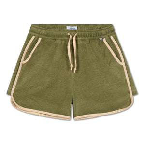 Repose AMS - Organic Cotton Towel Jogger Shorts | Khaki