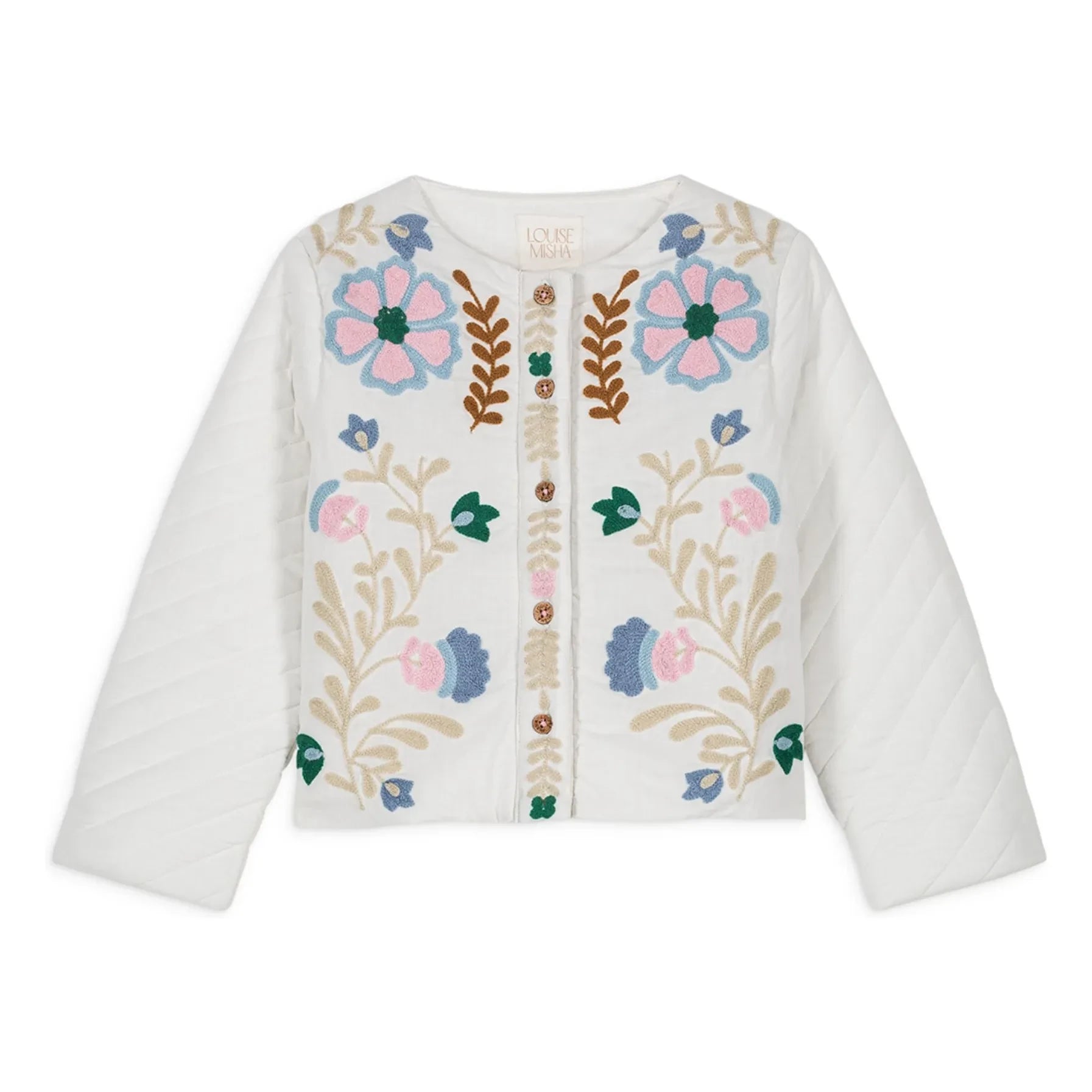 Louise Misha - Orisha Organic Cotton Jacket | White