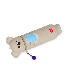 Legami - Koala "Sleeping la Vida Loca" 2-in-1 Silicone Pencil Case - Kawaii