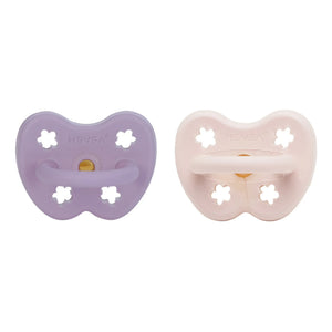 Hevea - Natural Rubber Physiological Pacifiers - Set of 2 | Lavender