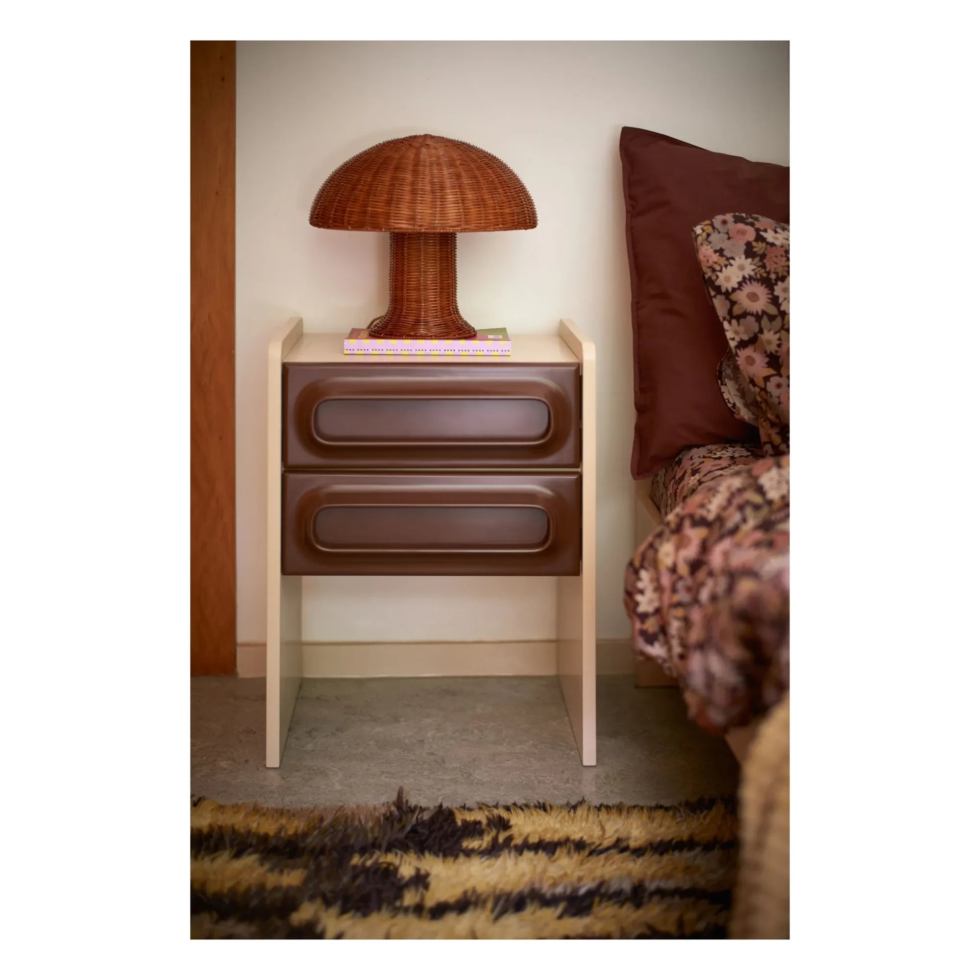 HKliving - Wicker Table Lamp