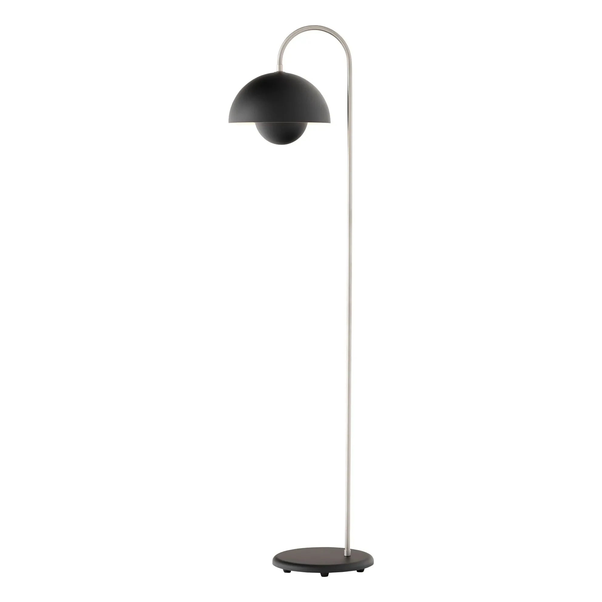 & Tradition - Flowerpot VP12 Floor Lamp, Verner Panton | Matte Black