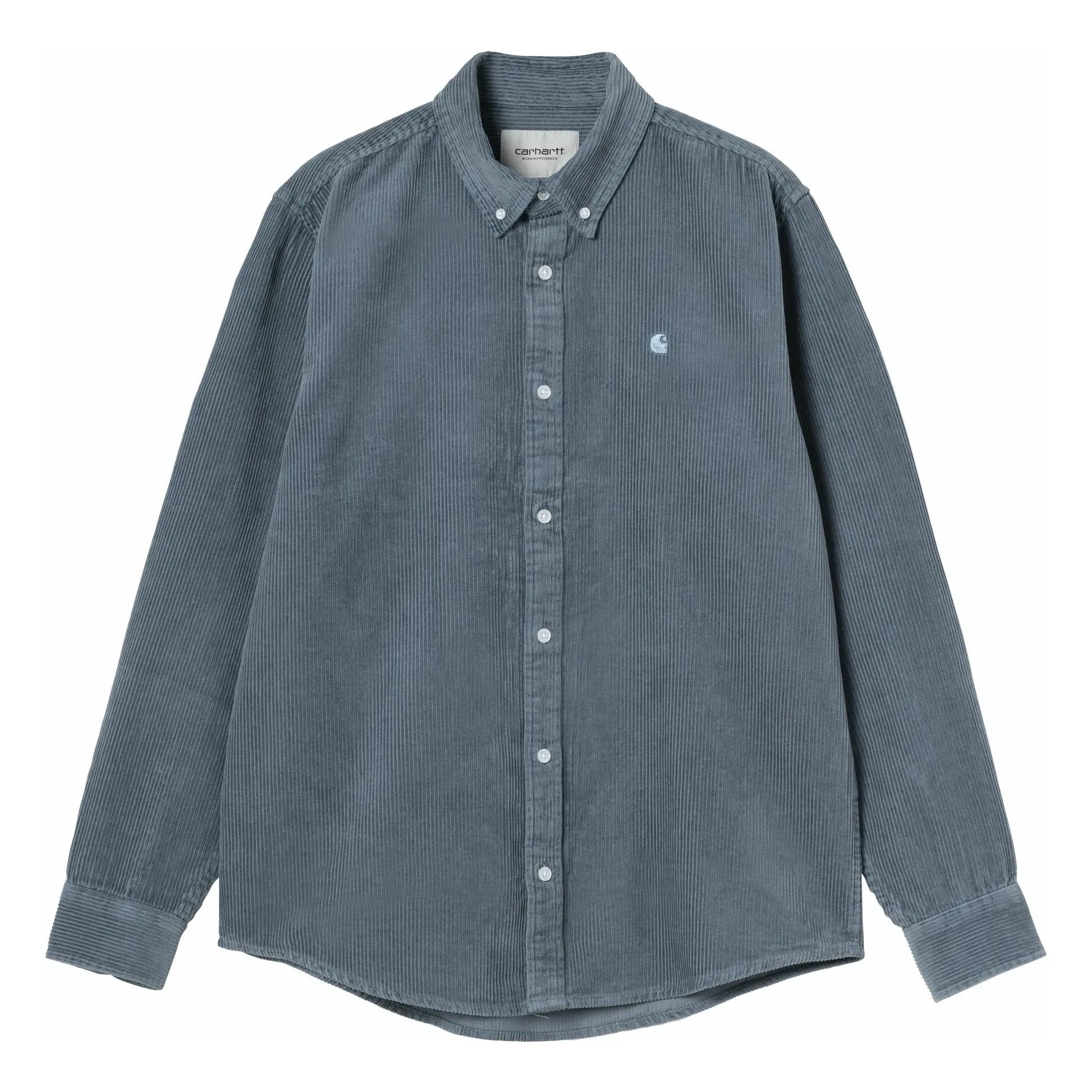 Carhartt WIP - Velvet Long Sleeve Madison Shirt | Blue