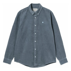 Carhartt WIP - Velvet Long Sleeve Madison Shirt | Blue