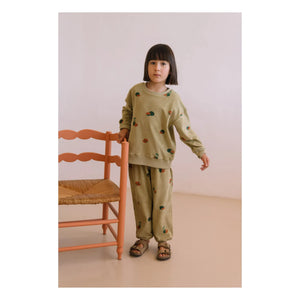 Studio Bohème - Bart Watermelon Sweat Organic Cotton Sponge | Khaki