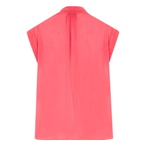 Forte Forte - Cotton and Silk Voile Blouse | Pink