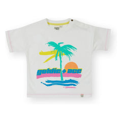 Goldie + Ace - Palm T-Shirt | Ivory