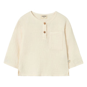 Cozmo - Iago Cotton Gauze Kurta | Ivory