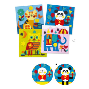 Djeco - Felt Art Set