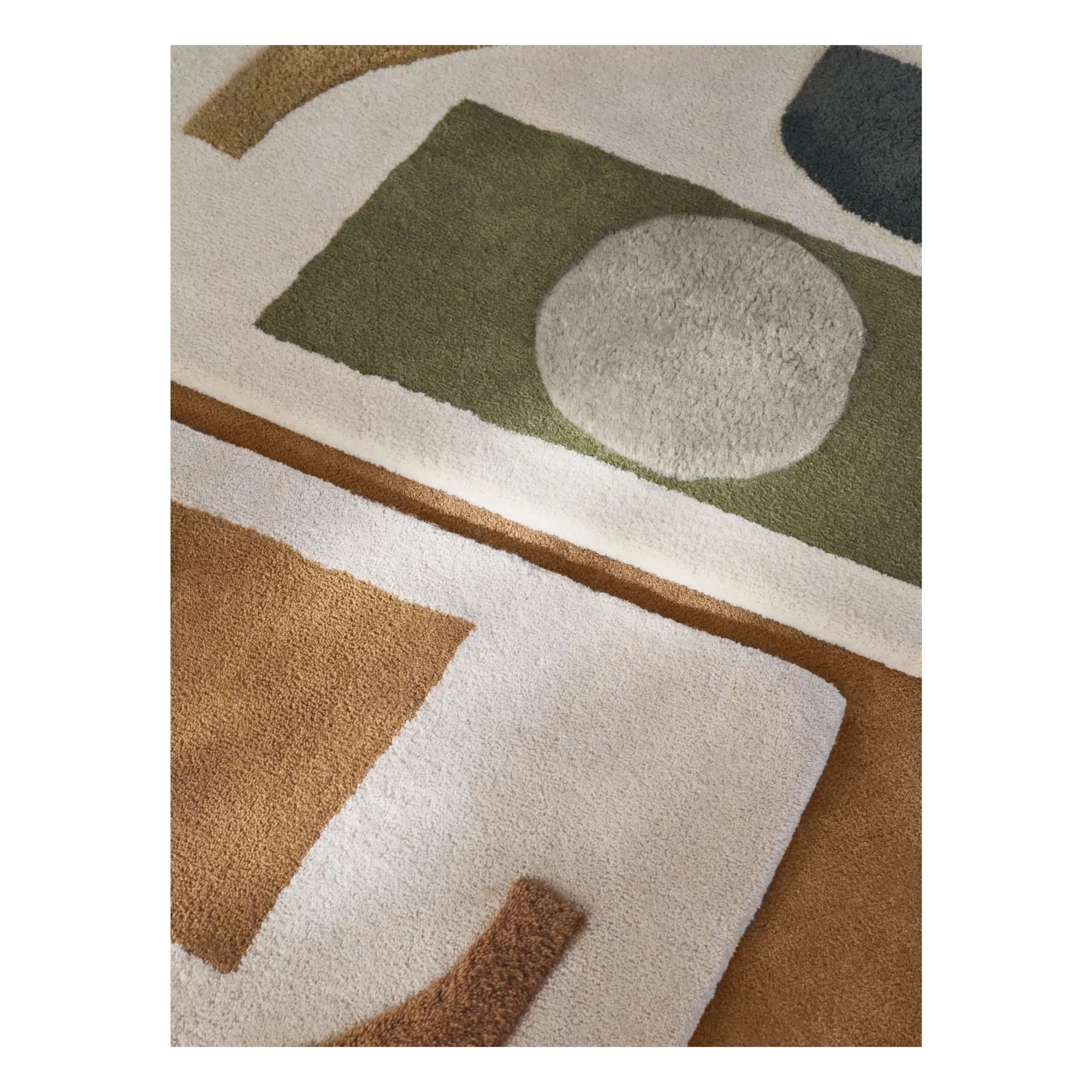Ferm Living Kids - Bloco Rug | Olive