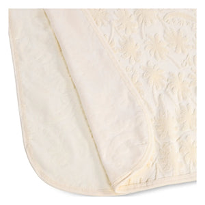 Molo - Poncho de Bain Beach Cover Up Textured Palm Trees | Ecru