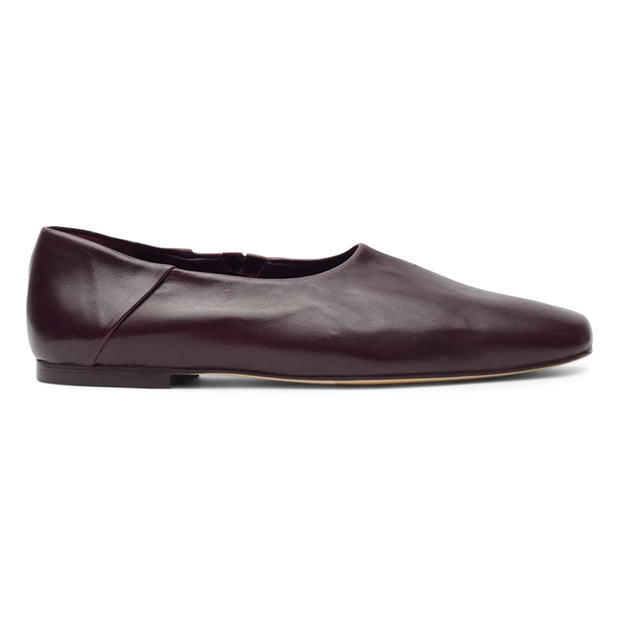 Augusta - Bertha Leather Loafer Shoes | Burgundy
