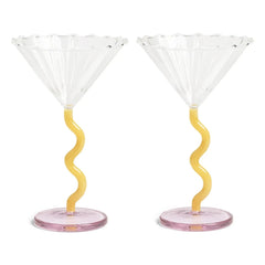 &Klevering - Set of 2 Mugs | Yellow