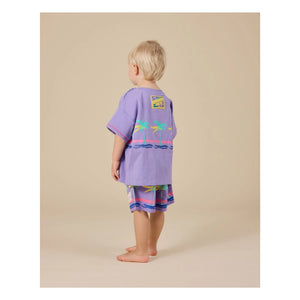 Goldie + Ace - Palm Shorts | Purple