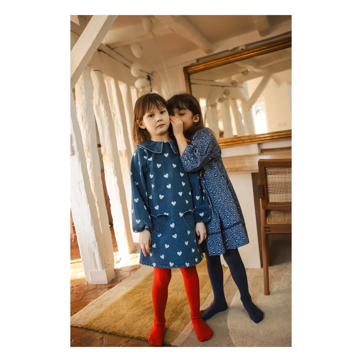 Louis Louise - Odile Heart Denim Dress | Mavi