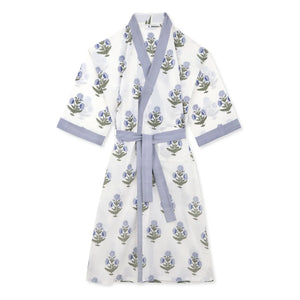 Scarlette Ateliers - Clark Poppy Patterned Kimono | White