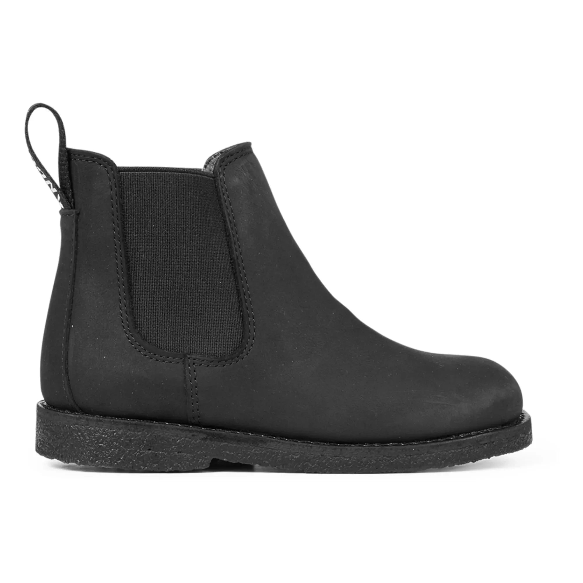 Angulus - Chelsea Boots with Belt Detail | Black