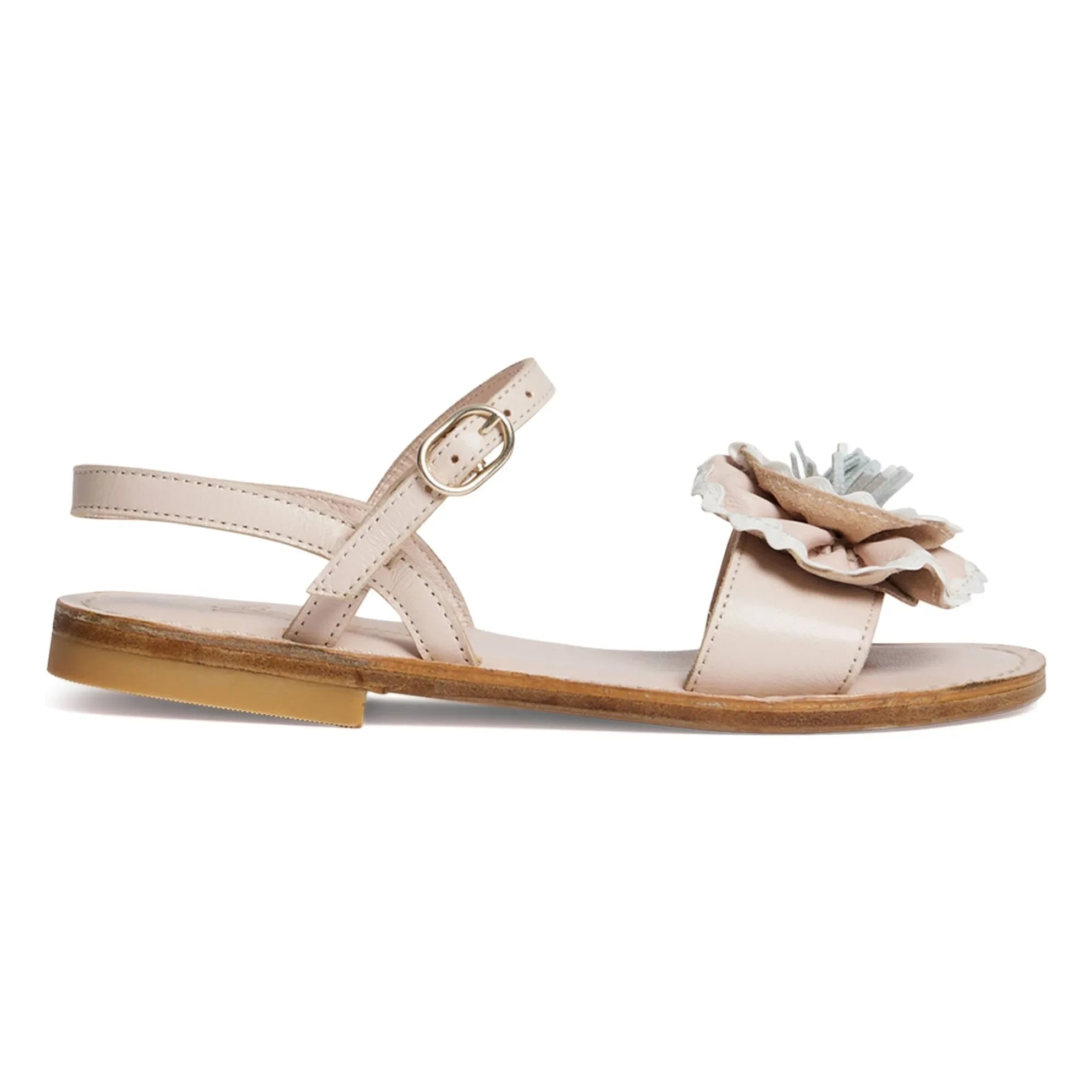 Bonpoint - Lola Fleurs Sandals | Powder Pink