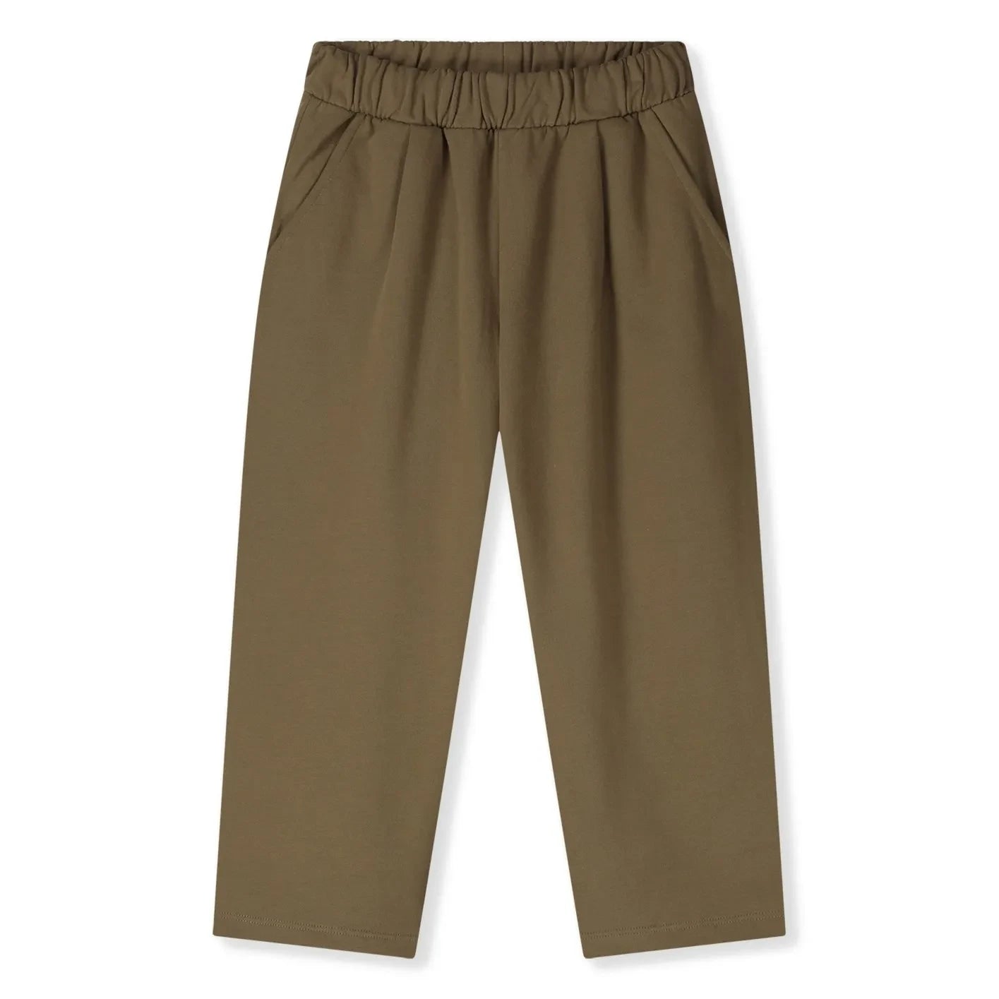 Gray Label - Oversize Organik Pamuk Pantolon | Kahverengi