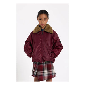 Finger in the Nose - Aria Bomber Jacket | Aubergine