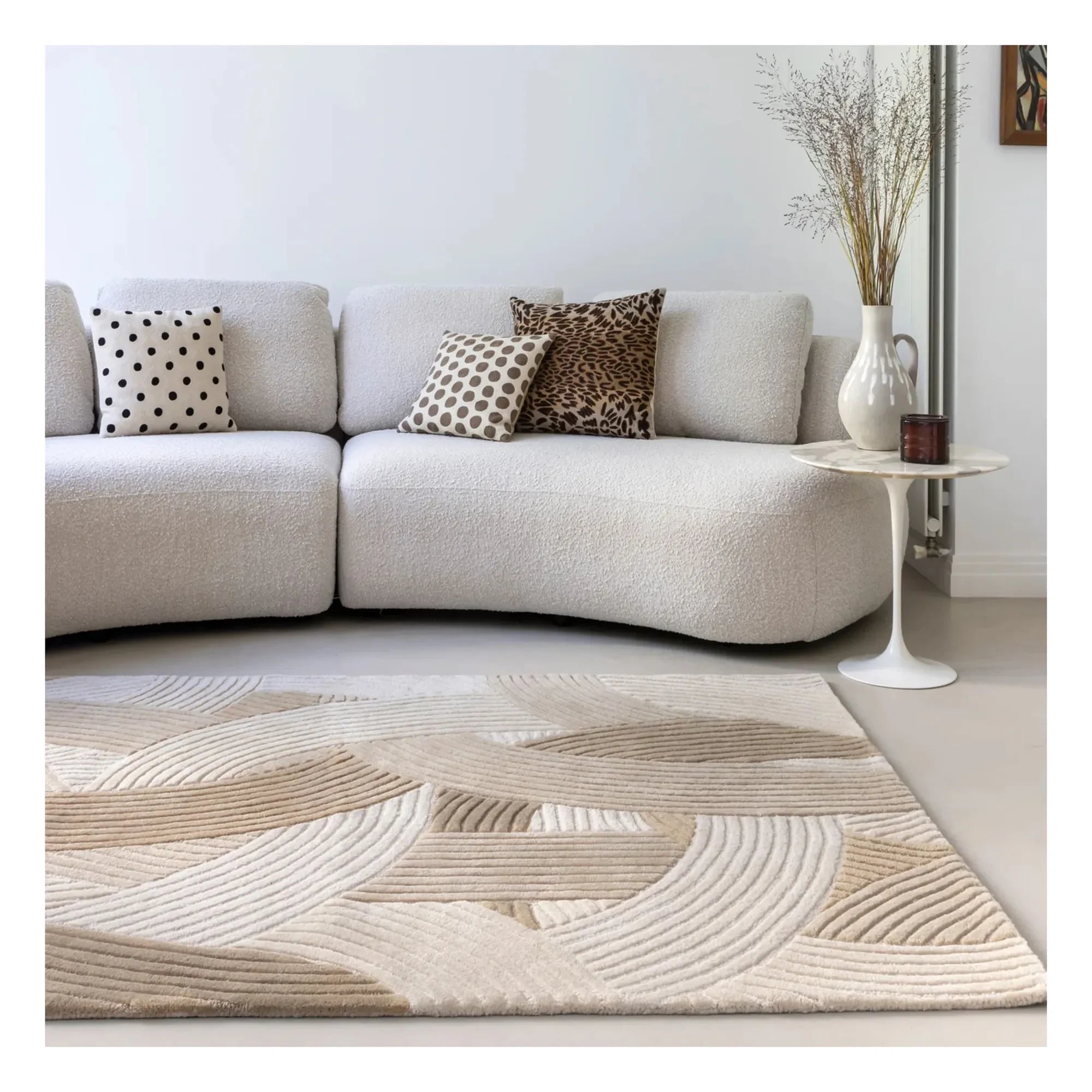 Edito - Canopée Wool Rug | Beige