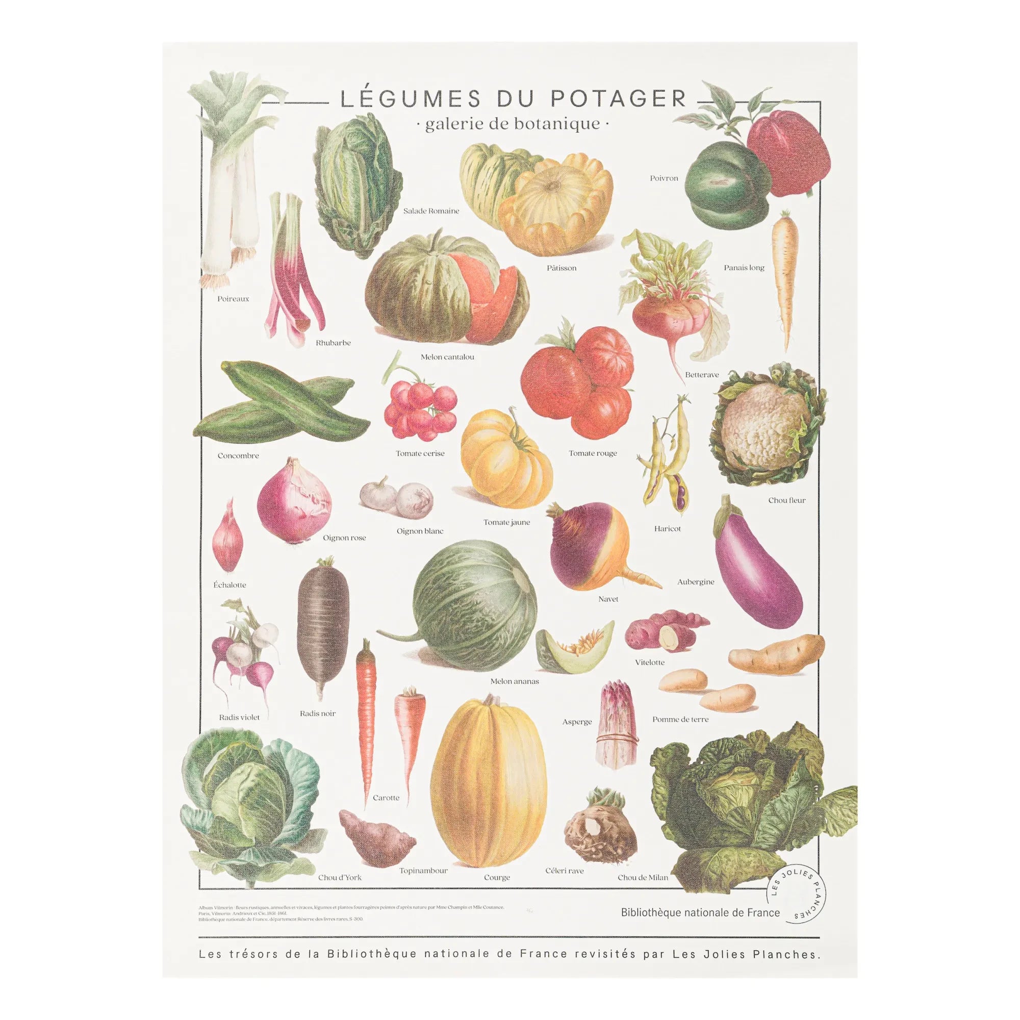 Les Jolies Planches - Vegetable Cutting Board