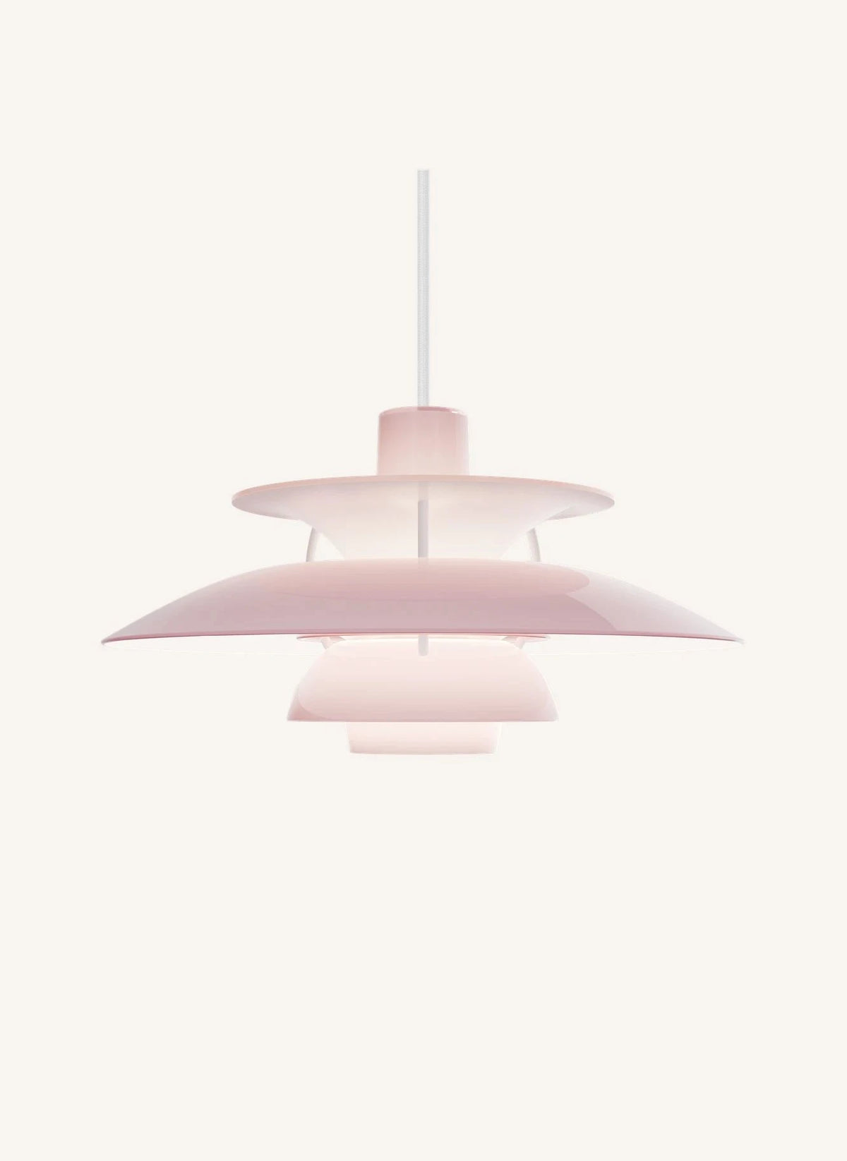 Louis Poulsen - PH 5 320 Pendant Lamp, Louis Poulsen | Pale Pink