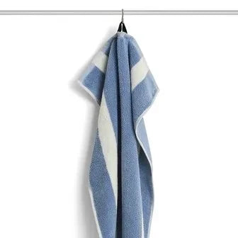 Hay - Striped Bath Towel | Light Blue