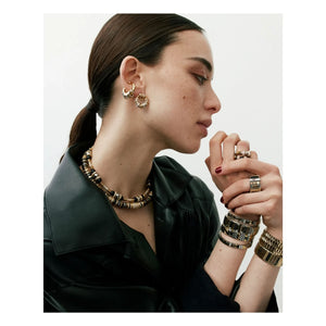 Sigal - Earcuff Eyelets | Gold