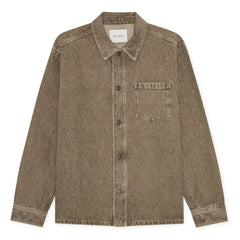 Les Deux - Brown Denim Shirt
