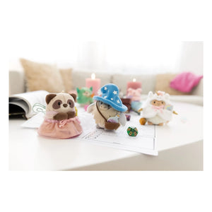 Nici - Rakuma Fairy Costume Raccoon Plush | Pink