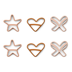Liewood - Karina Silicone Cookie Cutters | Pink