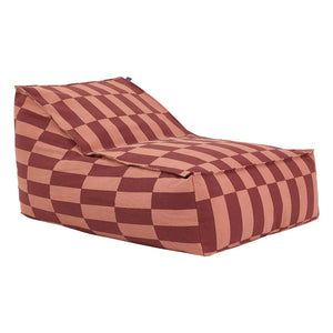 Nobodinoz - Vibes Tiles Long Pouf | Red