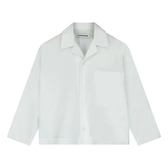 Tangerine - Bowling Shirt | White