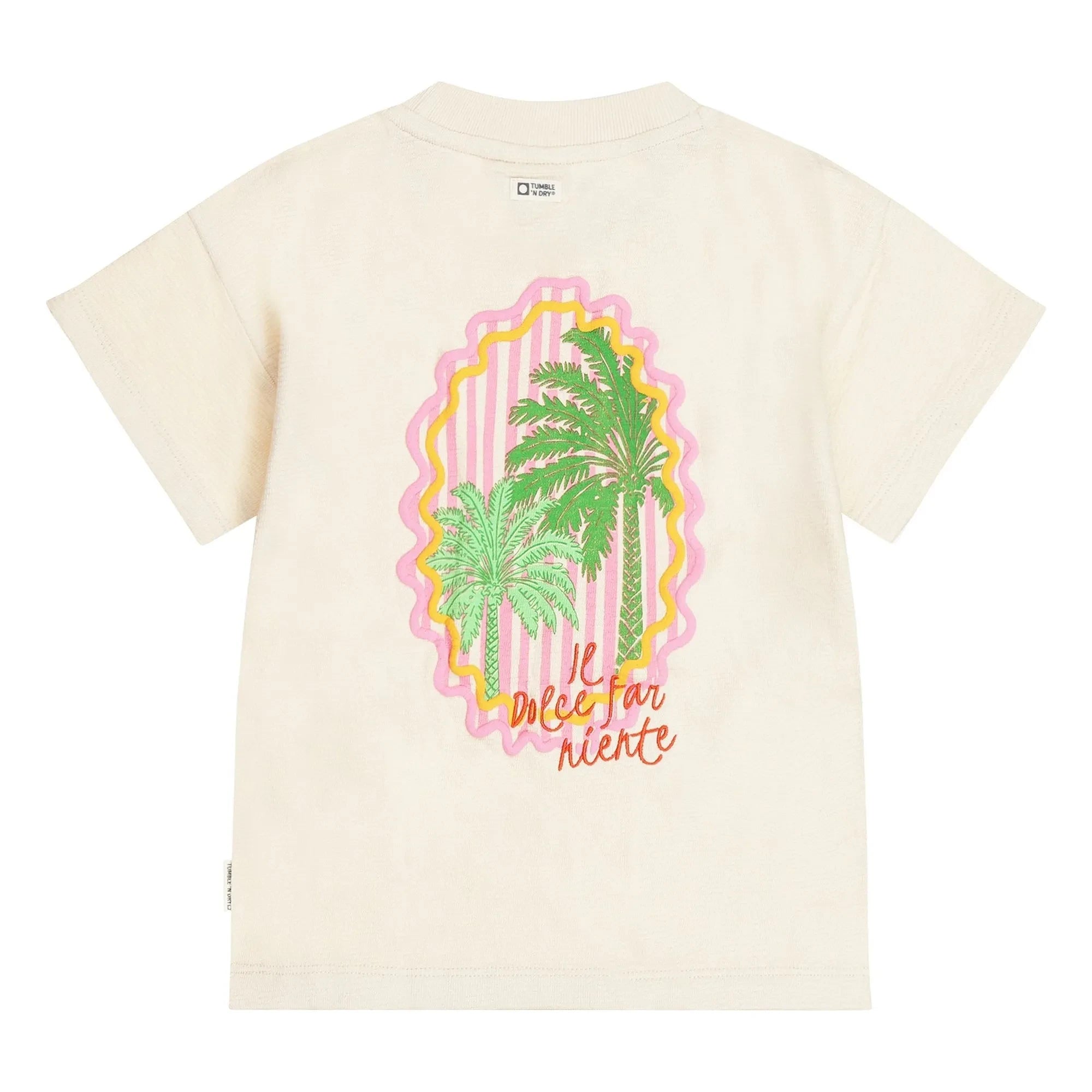 Tumble N'Dry - Oversized Maringa Organic Cotton T-Shirt | Ecru