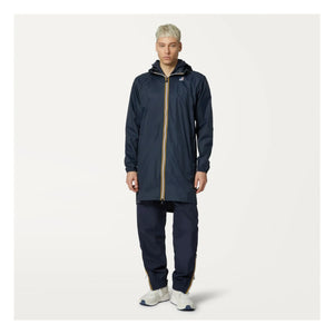 K-way - Le Vrai 3.0 Eiffel Waterproof Windbreaker - Women's Collection | Navy Blue