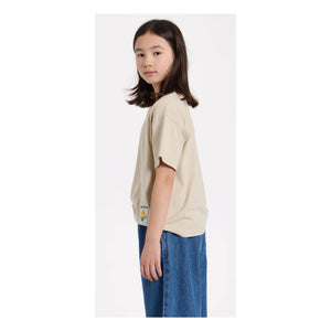 Hundred Pieces - Luna Organic Cotton T-Shirt | Beige