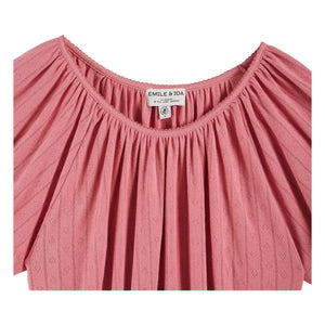 Emile et Ida - Banka T-shirt | Raspberry