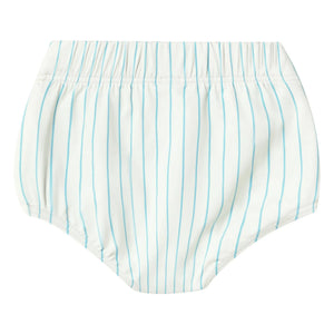 Tinycottons - Striped Bath Shorts | Light Blue