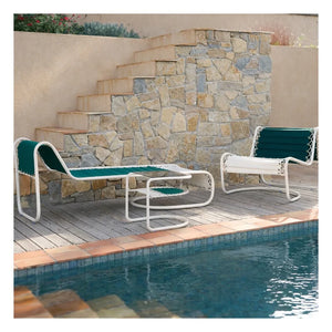 Honoré - Campo Outdoor Chaise Lounge Chair | Forest Green