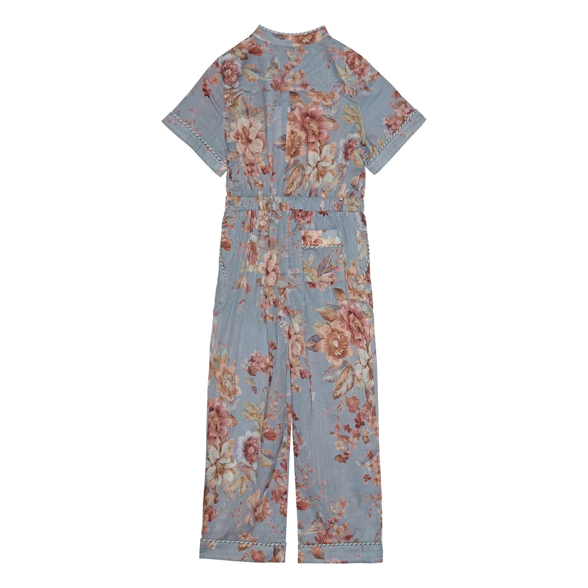 Zimmermann - Awaken Fleurie Jumpsuit | Light Blue